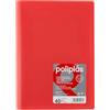 Grafoplás Grafoplas - Cartella buste trasparenti, formato a libro, corallo, 40 fodere polipropilene, serie poliple opache, prodotte in Spagna, copertine flessibili, perfetta per l'archiviazione di documenti