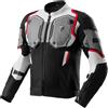 Rebelhorn Giacca Moto Rebelhorn In Tessuto BORG II Nero Grigio Rosso