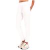 Essenziale Pantalone in cotone felpato con vita elastica