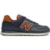 New Balance Sneakers 574 Navy/Burgundy