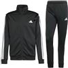 Adidas Tuta nera Basic Tricot