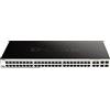 D-Link DGS-1210-48/E Smart Switch Gestito, 48 porte 10/100/1000BASE-T + 4 porte Combo 10/100/1000BASE-T/SFP - Solo cavo di alimentazione UE
