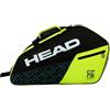 HEAD Borsa da Padel Core Padel Combi Nera E Gialla