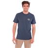 Hurley Evd Wash Reflection Tee SS Maglietta, Blu (Monsoon Blue), S Uomo