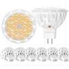 GOHDLAMP Lampadina LED MR16 GU5.3, 12 V, 5 W, 3000 K