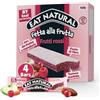 Eat Natural Fetta alla Frutta, 4 Barrette Morbide ai Frutti Rossi con Datteri e Mandorle, Fonte di Fibre, Senza Glutine, Ingredienti Naturali, Senza Aromi Artificiali, 4 x 25 g