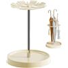 shjxi Portaombrelli | Portaombrelli | Portaombrelli | Elegante design in metallo e legno con vassoio antigoccia per riporre ombrelli organizzati da interni, perfetto per corridoi, fanghi e decorazioni