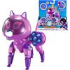 ALPHA GROUP Petronix Defenders EU820220 - Transforming Max Mode Pet Kitt-10, figura di gioco per bambini alta circa 12 cm, gatto robot trasformabile con cannoni collegabili