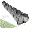 Rrlihjgu Ombreggiante per Giardino - Telo Ombreggiante a Tunnel per Serra - Copertura Portatile per Ortaggi e Protezione da Esterno per Giardino, Terrazzo e Cortile