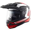 NOS NEW OWN STYLE CASCO NOS NS-9 MIRAGE RED MATT ECE 22-06