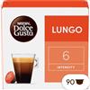 NESCAFÉ DOLCE GUSTO Nescafé Dolce Gusto Lungo - Caffè - 90 capsule (confezione da 3 scatole XL x 30)