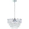 RL LIVE YOUR LIGHT Trio R13473006 Orient Strass Sospensione, Tonda, 43 cm