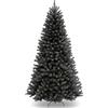 National Tree Company - Albero di Natale artificiale, nero, abete della North Valley, include supporto, 2,5 m
