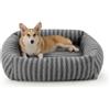Pawk cuccia cane interno, Cuccia per cani, Cuscino Cane Impermeabile Sfoderabile e Lavabile, Letto per Cani con tre Lati Rialzati, 51 x 48 x 15 cm