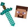 MINECRAFT Accessorio costume Spada e Maschera, con licenza Disguise ufficiale, vestibilità comoda e design dettagliato, Taglia unica bambino