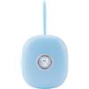 Lancoon Sveglia digitale a vibrazione, scuotitore da letto portatile con funzione Snooze a vibrazione regolabile dormiglioni pesanti con problemi di udito, display a LED sotto il cuscino e luce(Blue)