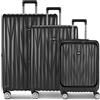 Bric's Brics_Cervia_Parent, Grigio scuro, Kofferset + (3-teilig), Bagaglio rigido