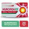 NurofenXS 400mg 20 Capsule Molli Per Mal di Testa Dolori Ai Denti e Muscolari pz