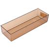 HERCHR Portaposate da Cassetto 30x10x6cm Porta Posate Cucina Cassetto Cucchiaio Coltello Forchetta Scatola di Immagazzinaggio Vassoio Portaoggetti per Trucco, Gioielli