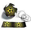 NEWUPZSI Allenatore di calcio da calcio per bambini, ideale come regalo per allenamento a mani libere, con cintura in vita regolabile, per calcio, pallavolo, per adulti