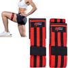 MuscleForge Bande BFR - Fasce di Occlusione per Blood Flow Restriction Training - Accessorio di Muscolazione e Riabilitazione per Braccia e Gambe - Allenamento Fitness & Bodybuilding, Set da 2