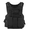 Bon amixyl Maglia per Tattico Militare Esercito Poliestere Airsoft Gilet da Caccia per all'Aperto Campeggio Escursionismo Tactical Vest Nero.