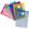 TARIFOLD SET 6 BUSTE PP CON VELCRO F.TO VERTICALI 8X11.5CM COLORI ASSORTITI
