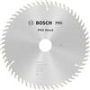 Bosch 1x Lama per sega circolare PRO Wood a filo per seghe portatili | per Legno tenero, Legno duro, Ø 210 mm, Professional Accessorio Seghe circolari a filo portatili