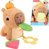 MATTEL TOYS S.R.L. Fisher Price Marmotta Coccole e Merenda Peluche massaggiagengive e sonaglino