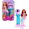 MATTEL TOYS S.R.L. Mattel Disney Princess Ariel e la Specchiera Magica set bambola con Accessori e specchiera