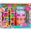 MATTEL TOYS S.R.L. Polly Pocket JFT91 Casa Del Gelato Playset con Accessori
