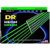 DR Strings DR String NGA-11 Neon Green Set di corde per chitarra acustica