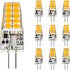 GOHDLAMP G4 LED bianco caldo 12V 2700K, attacco bipolare 3W 380lm Lampadina LED T3 equivalente 30W G4 alogena, senza sfarfallio, illuminazione lampadari, illuminazione paesaggistica, illuminazione microonde, c