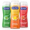 Durex Lubrificanti, Bundle di lubrificanti per massaggio, 3 x 200 ml (la confezione può variare)