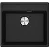 FRANKE Lavello 1 vasca sopratop, Serie MARIS MRG 610-52 TL, Fragranite Nero - 114.0661.643