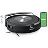 IROBOT Robot Aspirapolvere e lavapavimenti con connessione Wi-Fi 0.6 L Nero - Roomba Combo j7