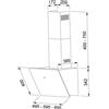 Franke Cappa a Parete Vertis - cristallo bianco - 60cm - FVT 605 WH A - 330.0572.973 - FUORI PRODUZIONE