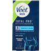 Veet Men Kit Depilazione Intima Per Pelle Sensibile, Crema Depilatoria 100ml E Balsamo Post 50ml