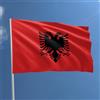 BullTek Bandiera Albanese 90 x 150 cm - Bandiera Albania Poliestere con Passante Per L'Asta Resistente alle Intemperie Colore vivido e Adatto per Uso Interno ed Esterno Flag (ALBANIA)