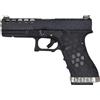 AW CUSTOM Pistola a Gas HEX-CUT Stile Glock 17 GBB - Nero - Armorer Works Custom
