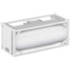 Evemodel 1 pezzo modello H0 bianco 20ft serbatoio olio 1:87 20 piedi container spedizione carrello merci per paesaggistica
