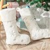 DecroXmas Henrey Tech Set da 2 Calze di Natale 56cm per Camino - Sacchetto Regalo di Caramelle e Decorazioni per Feste Natalizie