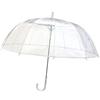 SMATI Ombrello bianco sposa trasparente automatico lungo - cupola matrimonio - antivento