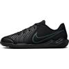 Nike Jr. Tiempo Legend 10 Academy IC, Sneaker, Black/Black-Deep Jungle, 35.5 EU