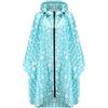 Freiesoldaten Donne Impermeabile Poncho Pioggia Elegante Riutilizzabile Leggero All'aperto Impermeabili Giacca da Pioggia con Cappuccio