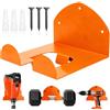 BSTDAYEVER Supporto per Decespugliatore Porta Decespugliatori da Parete | Supporto Tagliaerba Arancione Gancio per Utensili Elettrici da Giardino per Attrezzi da Garage e Giardino