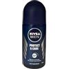Nivea Men, Protect and Care, deodorante roll on da 50 ml, confezione da 6 (etichetta in lingua inglese)