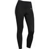 FREDDY - Leggings Superfit 7/8 Vita Super Alta Con Tasca Laterale, Donna, Nero, Medium