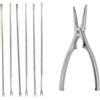 Fackelmann 9939550 9939550-Set di 2 Utensili, Acciaio Inossidabile,Zinco