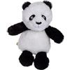 Gipsy Toys - Panda marrone 15 cm - piccola pelliccia morbida per bambini - facile da trasportare e molto dolce - per giocare, decorare o offrire in dono.